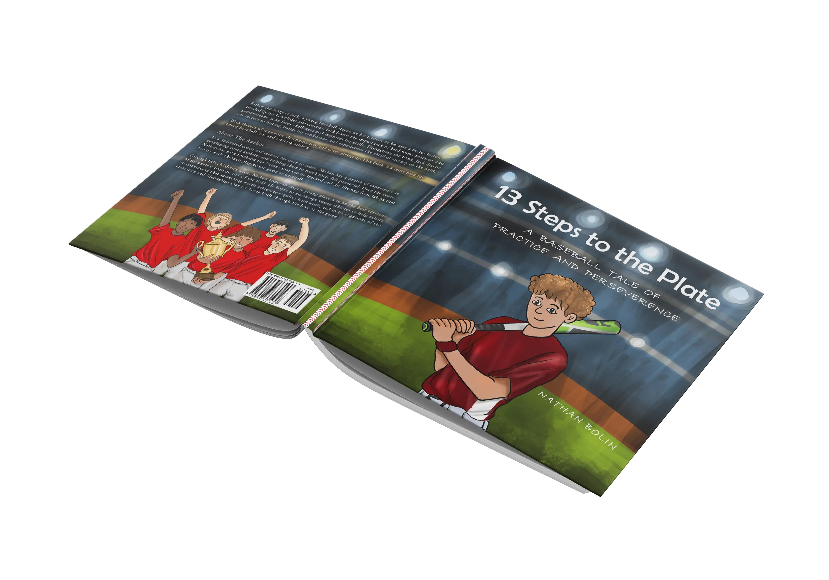 Illustrated Childrens Book Front and Back Cover