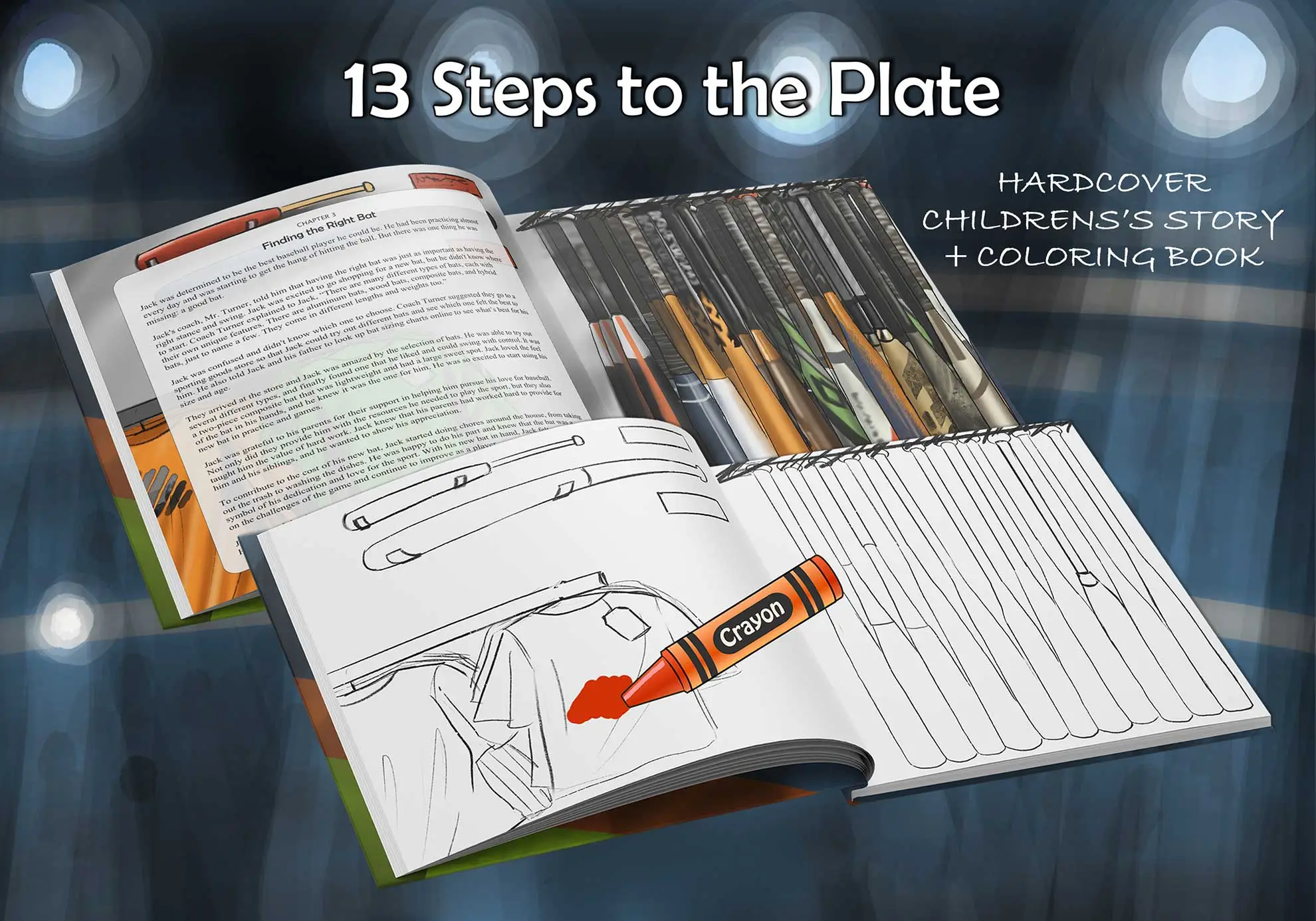 Paperback and Harcover Coloring Book